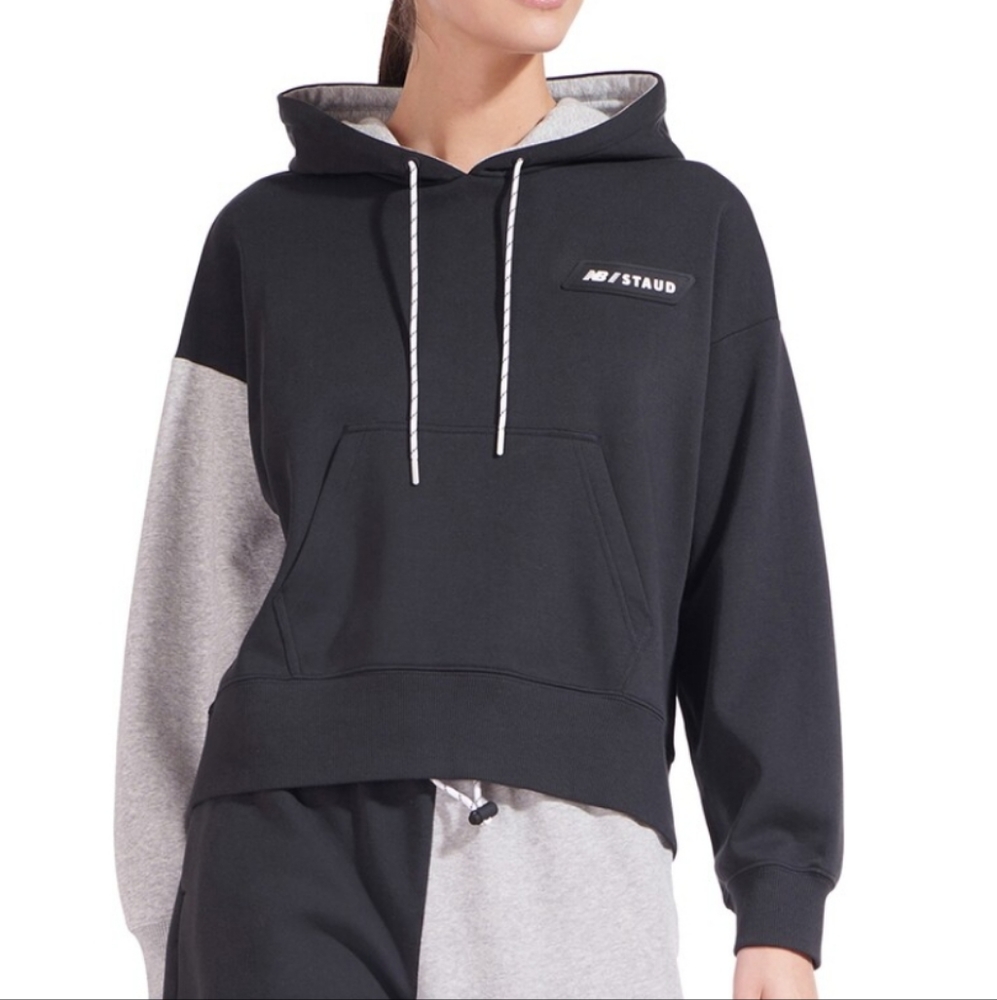 New Balance x STAUD Colorblock Sweatshirt Hoodie Women's M